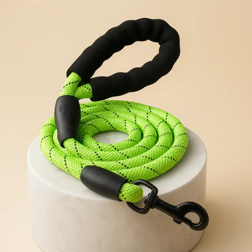 Laisse-pour-chien-robuste-vert-1