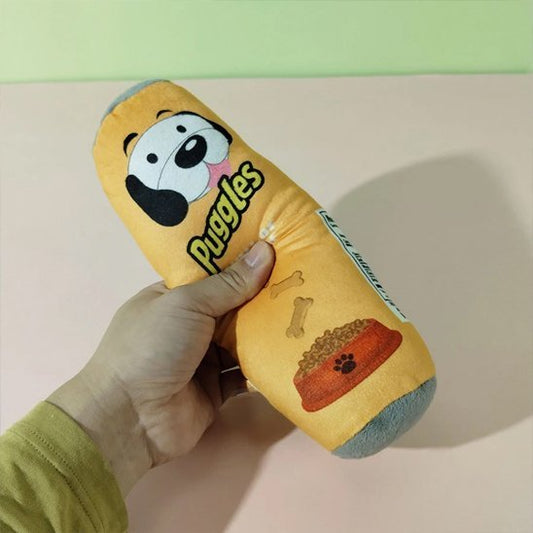 Jouet-pour-chien-Puggles-jaune