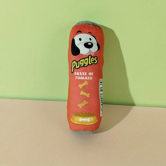 Jouet-pour-chien-Puggles-rouge