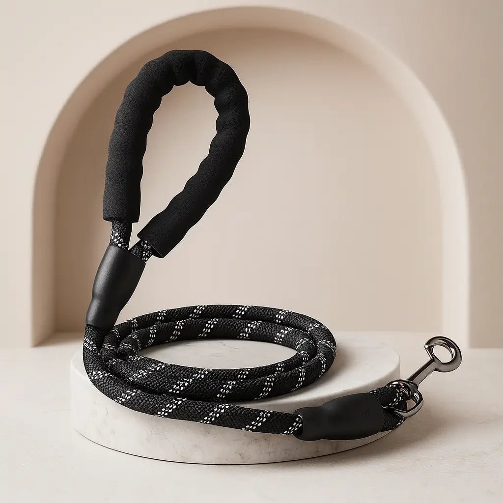 Laisse-pour-chien-robuste-noir