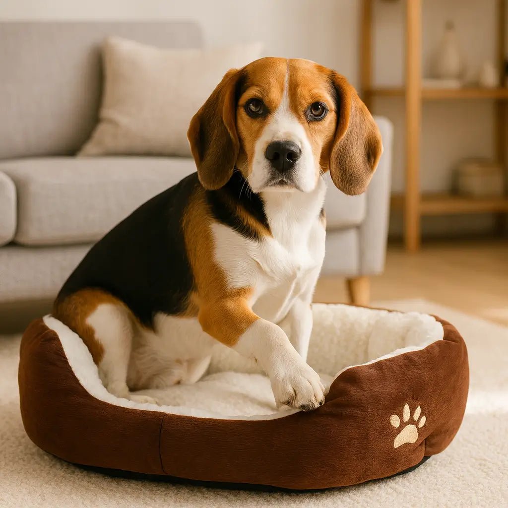 panier-pour-chien-douxdream-marron