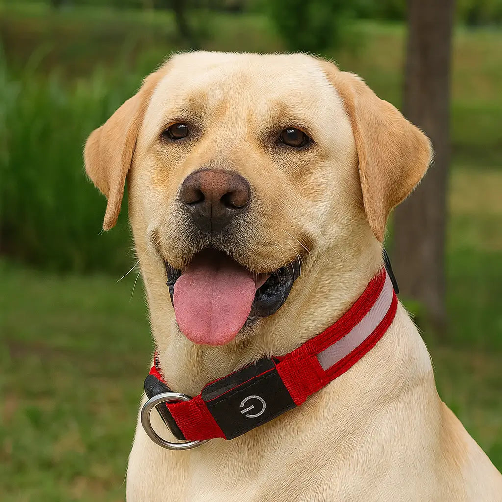 collier-lumineux-chien-led-rouge