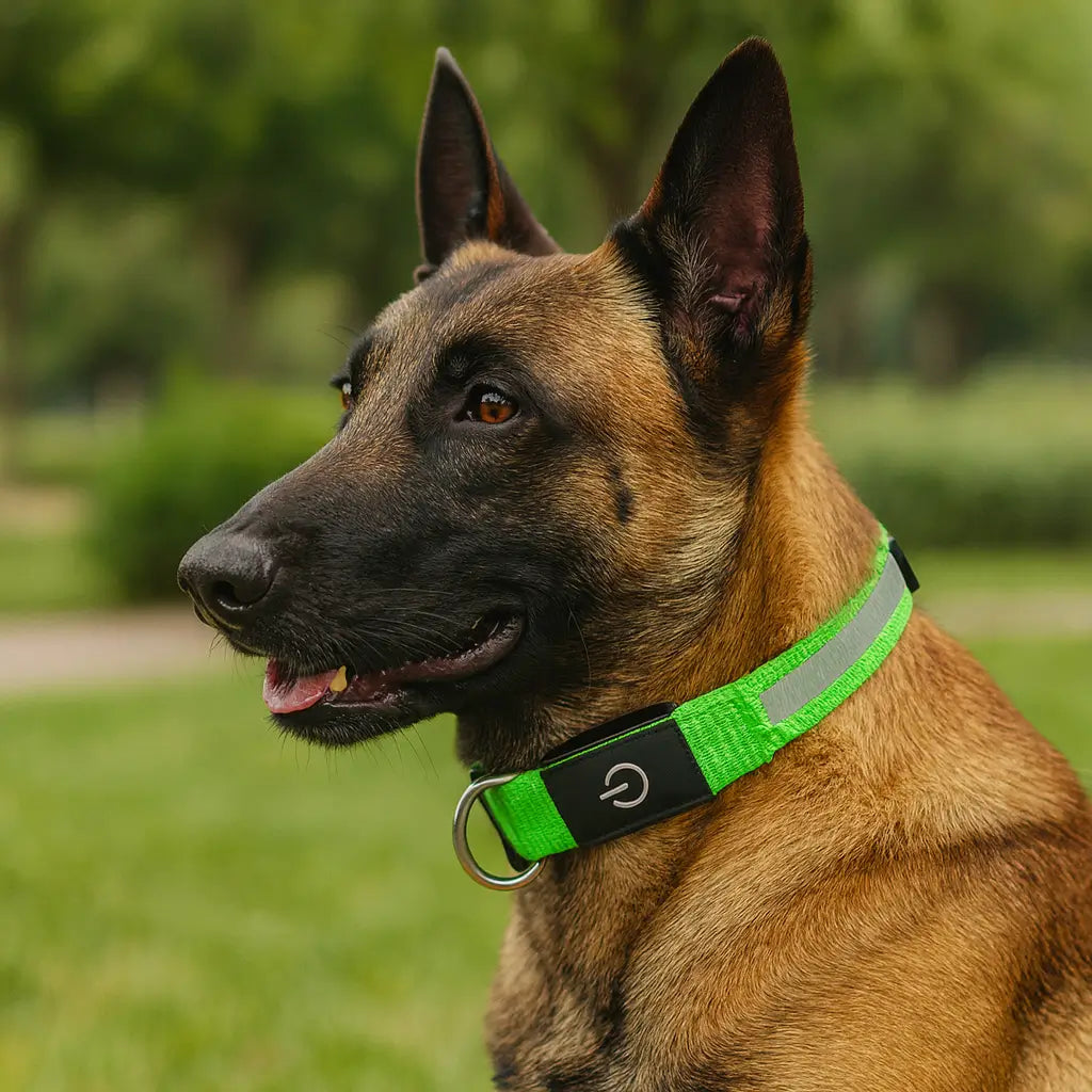 collier-lumineux-chien-led-vert